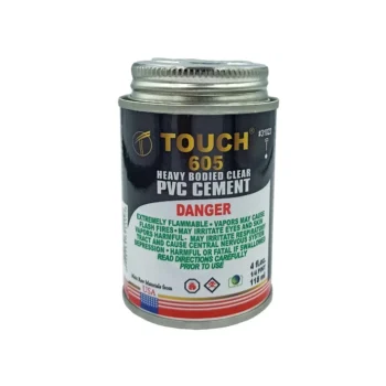 TOUCH 605 Heavy Bodied Clear PVC Cement